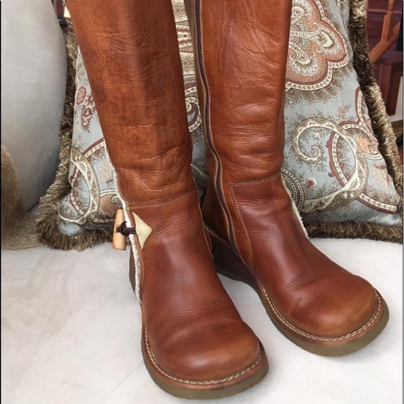 No Brand | Shoes | Tall Leather Boots 